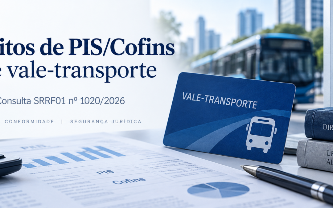 Crédito PIS Cofins vale-transporte: regra da Receita