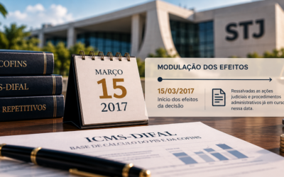 Modulação do ICMS-Difal: STJ fixa marco em março de 2017